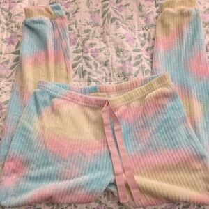 Bobbie B Brooks Medium Yellow, Blue, & Pink PJ Pants